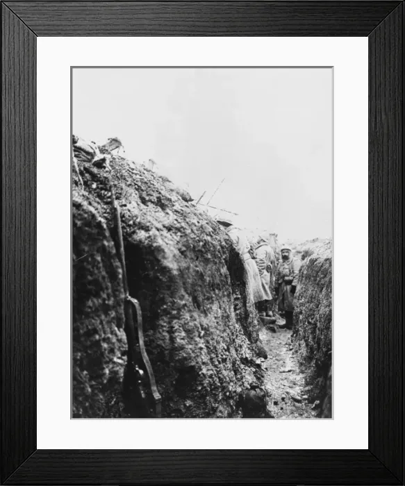 Framed Print : French Front 1915 Framed Print : French Front 1915