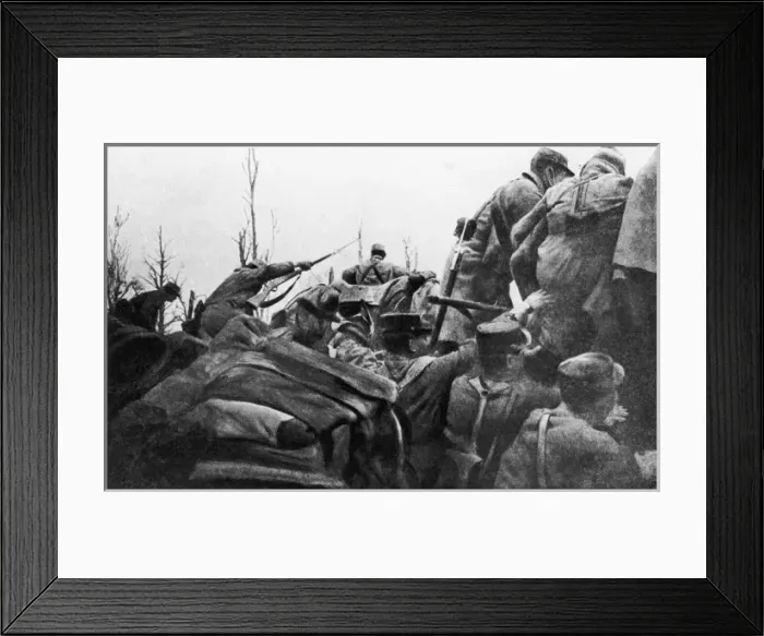 Framed Print : French Front 1915 Framed Print : French Front 1915