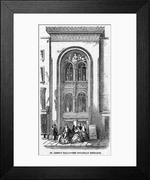 Framed Print : St Jamess Music Hall, Piccadilly, London Framed Print : St Jamess Music Hall, Piccadilly, London