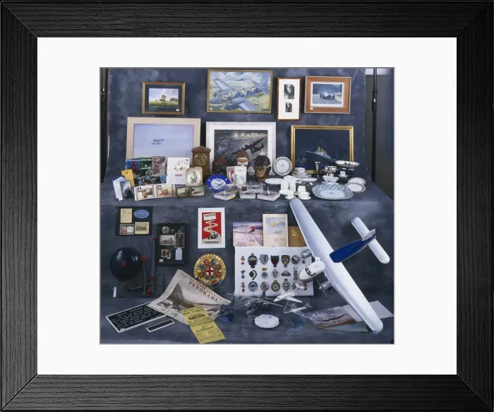 Framed Print : Collection of transport memorabilia Framed Print : Collection of transport memorabilia