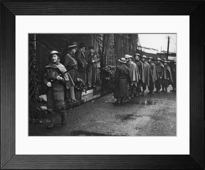 Framed Print : Home Guard World War II Framed Print : Home Guard World War II