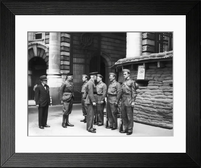 Framed Print : Home Guard World War II Framed Print : Home Guard World War II