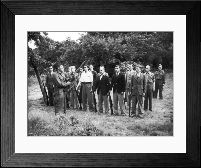 Framed Print : Home Guard World War II Framed Print : Home Guard World War II