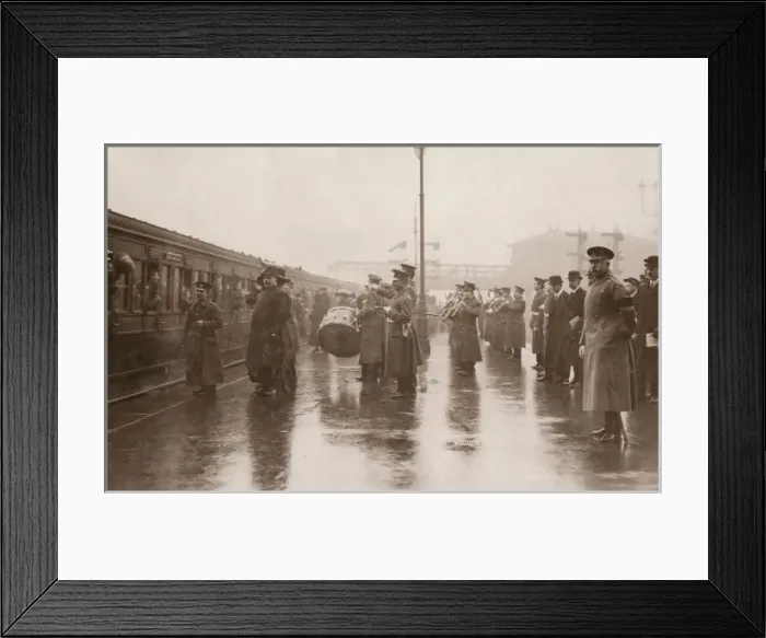 Framed Print : Duke of Connaught and Scots Guards Framed Print : Duke of Connaught and Scots Guards