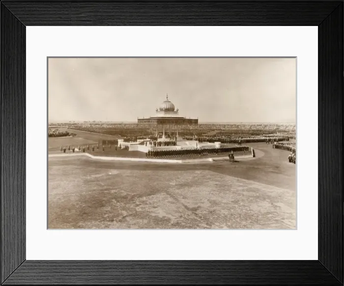 Framed Print : George Vs Coronation Durbar, Delhi, India Framed Print : George Vs Coronation Durbar, Delhi, India
