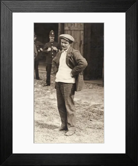 Framed Print : Jules Vedrines, second in Great Air Race