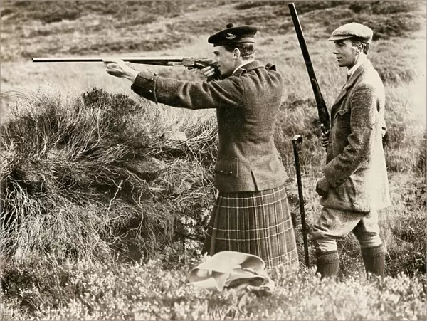 Two men shooting in Scotland