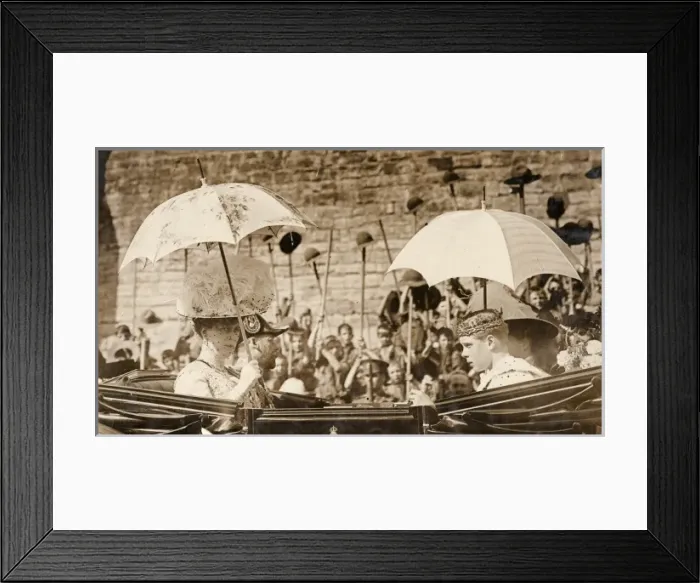 Framed Print : Prince of Wales investiture, Caernarvon Framed Print : Prince of Wales investiture, Caernarvon