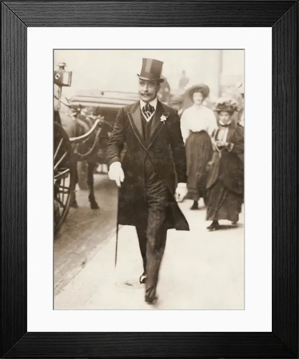 Framed Print : Prince Francis of Teck Framed Print : Prince Francis of Teck