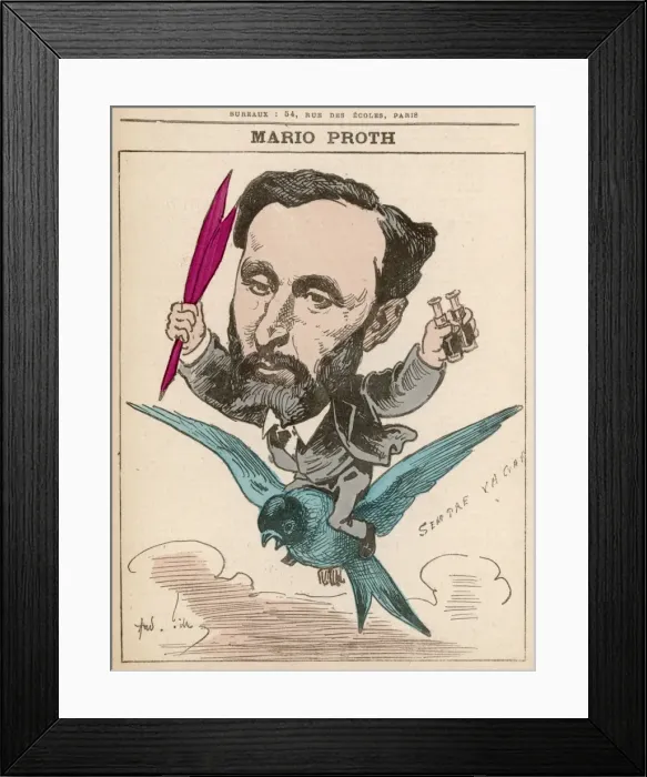 Framed Print : Mario Proth / Gill Framed Print : Mario Proth / Gill