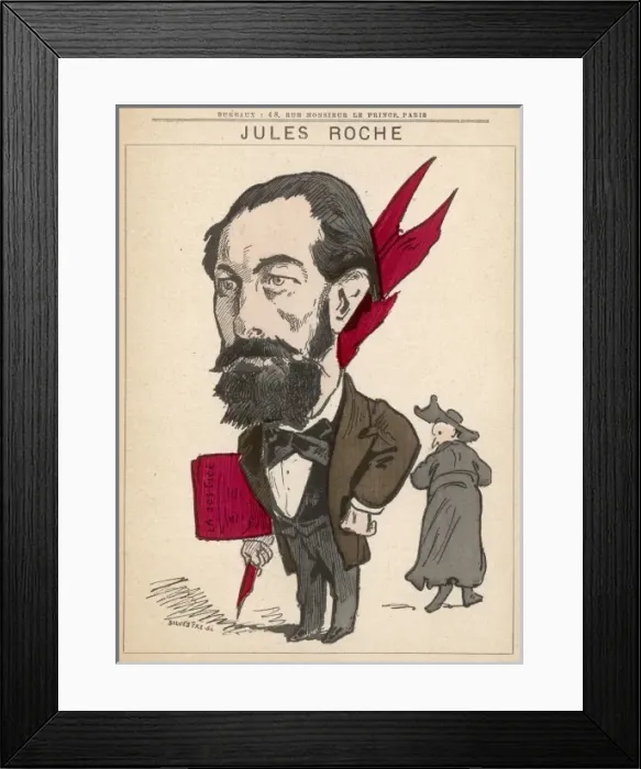Framed Print : Jules Roche / Gill Framed Print : Jules Roche / Gill