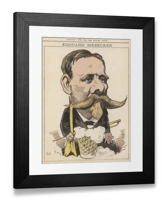 Framed Print : douard Siebecke / Gill Framed Print : douard Siebecke / Gill