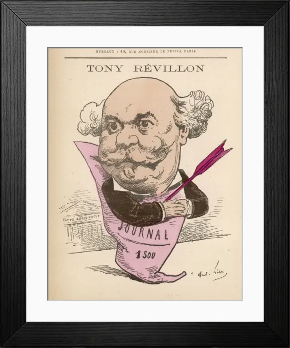 Framed Print : Anthony Rvillon / Gill Framed Print : Anthony Rvillon / Gill