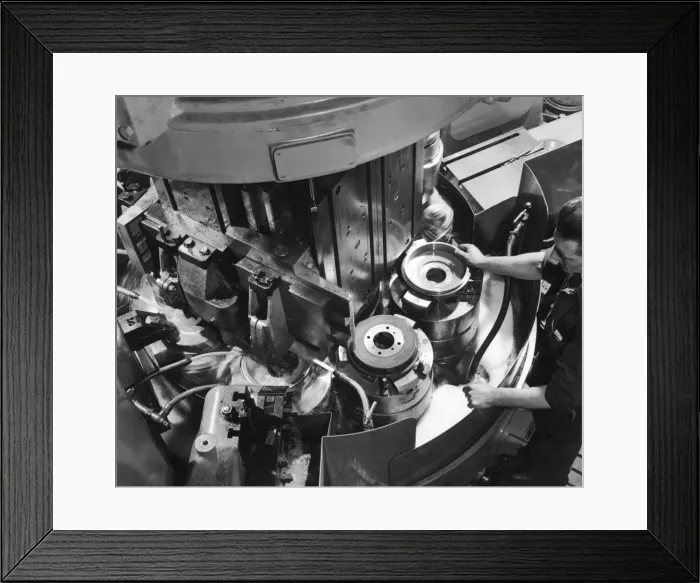 Framed Print : Ryder car disc brake pad machine Framed Print : Ryder car disc brake pad machine