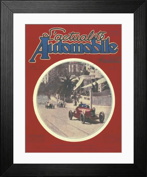 Framed Print : L actualite Automobile Framed Print : L actualite Automobile