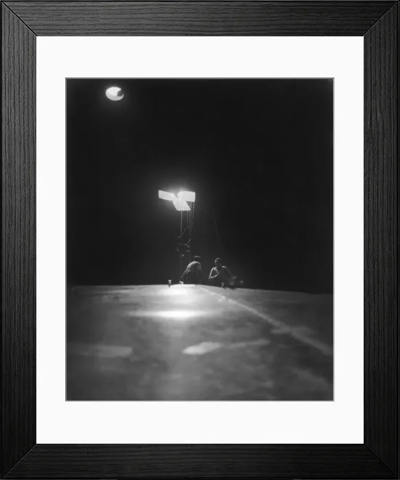 Framed Print : Seam welding aluminium plates - arc lamp Framed Print : Seam welding aluminium plates - arc lamp