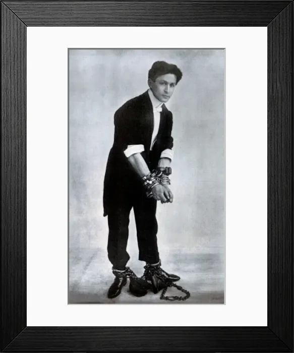 Framed Print : Harry Houdini