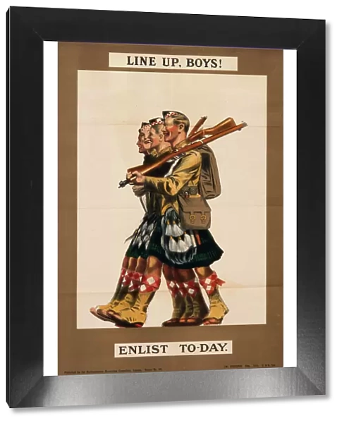 Recruitment poster for the British Army