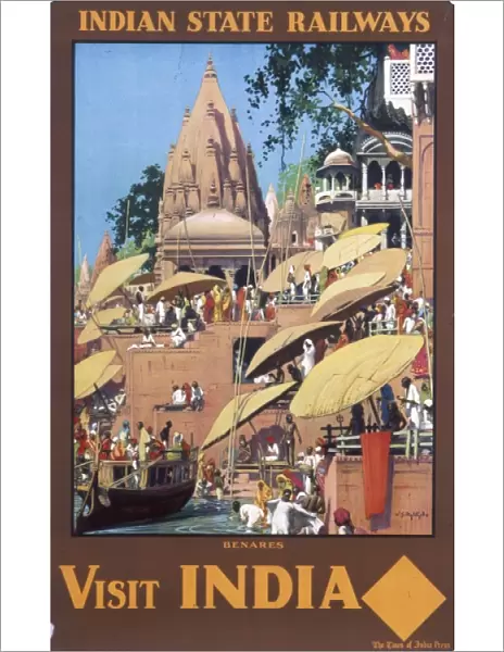 Indian State Railways poster