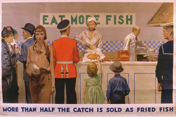 Poster encouraging people to eat more fish