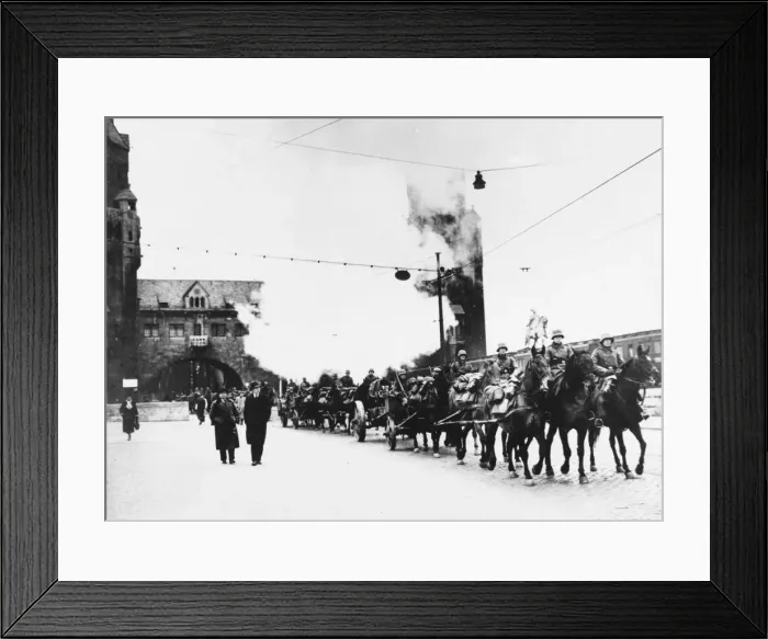 Framed Print : German artillery, 1936 Framed Print : German artillery, 1936