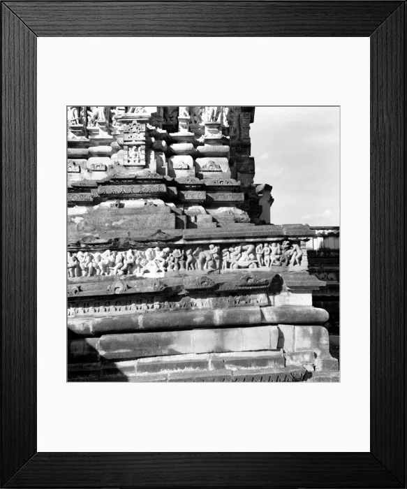 Framed Print : Carvings at Madhya Pradesh, Central India Framed Print : Carvings at Madhya Pradesh, Central India