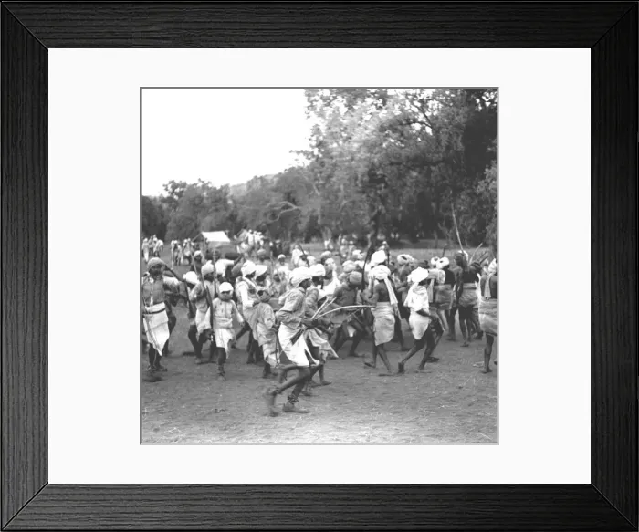 Framed Print : Group of people in Madhya Pradesh, Central India Framed Print : Group of people in Madhya Pradesh, Central India