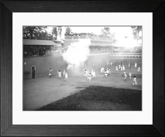 Framed Print : Sporting arena in India Framed Print : Sporting arena in India