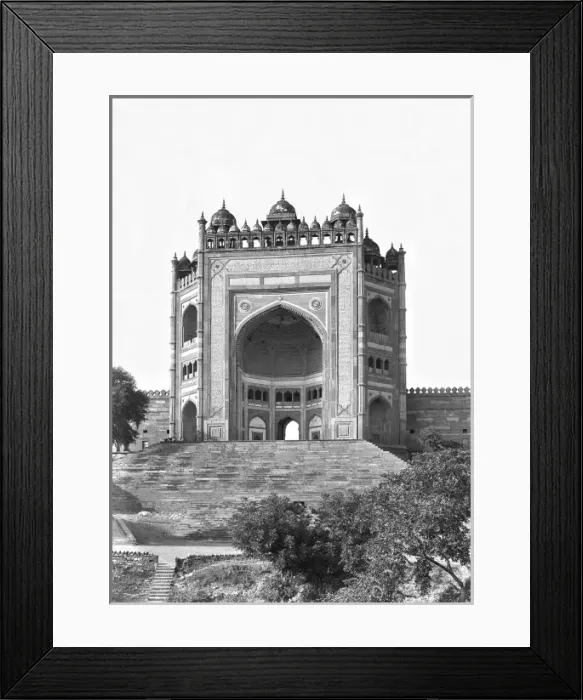 Framed Print : Unidentified building, India Framed Print : Unidentified building, India