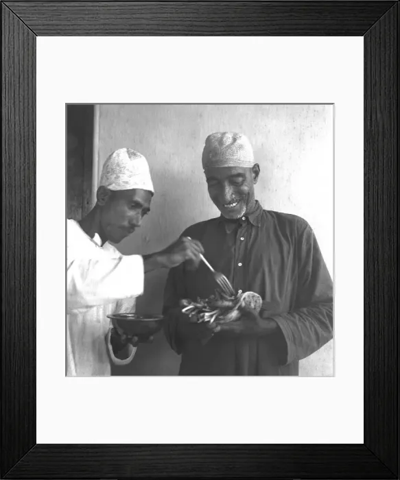 Framed Print : Sharing a meal in the Middle East Framed Print : Sharing a meal in the Middle East