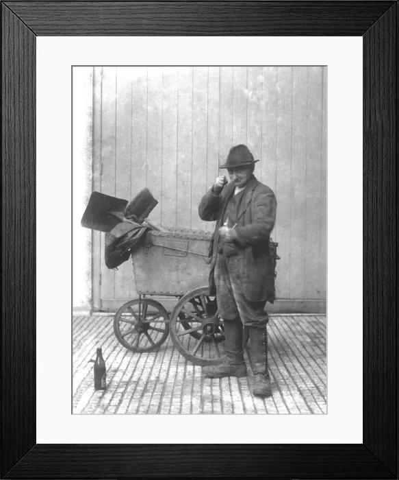 Framed Print : A road sweeper Framed Print : A road sweeper