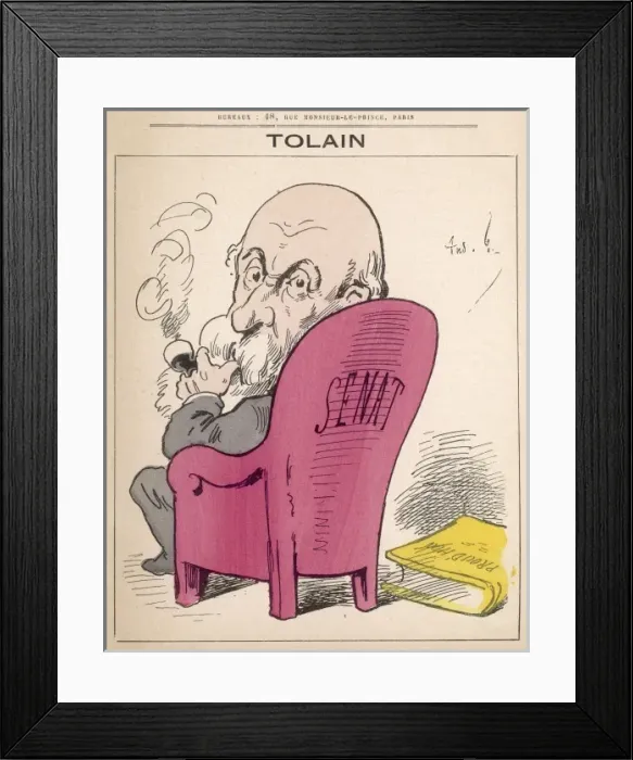 Framed Print : Henri-Louis Tolain / Gill Framed Print : Henri-Louis Tolain / Gill