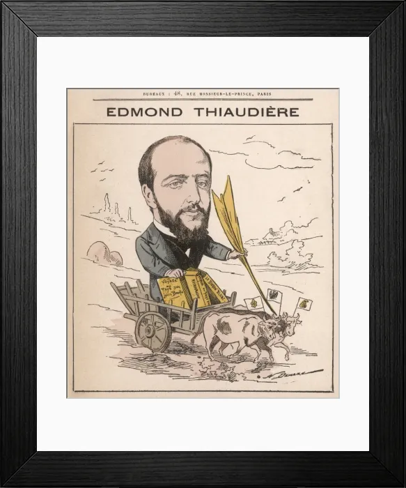 Framed Print : Edmond Thiaudire / Demare Framed Print : Edmond Thiaudire / Demare