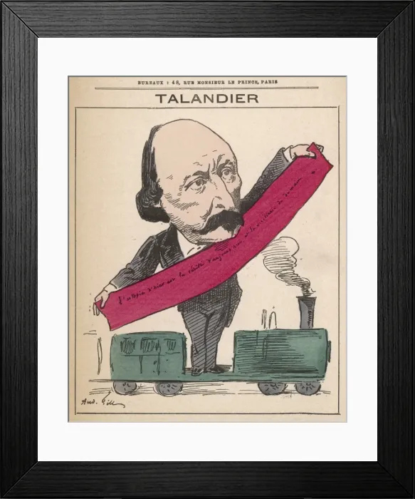 Framed Print : Alfred Talandier / Gill Framed Print : Alfred Talandier / Gill