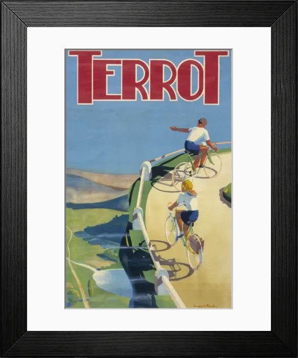 Framed Print : Poster advertising Terrot bicycles Framed Print : Poster advertising Terrot bicycles