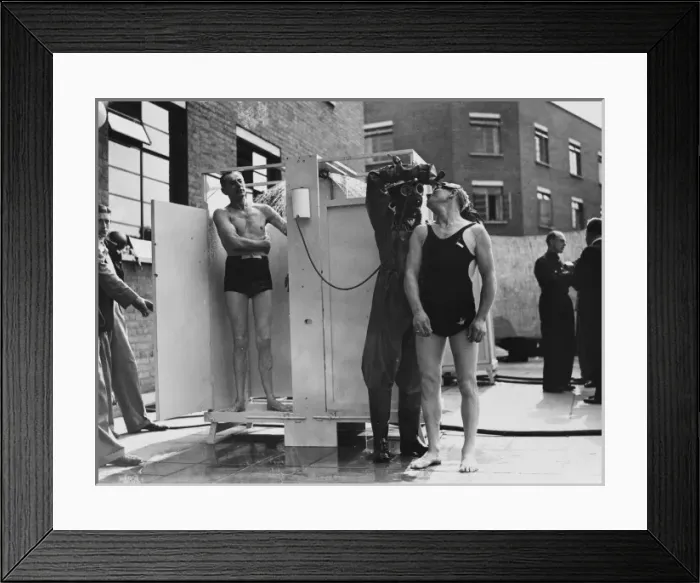 Framed Print : Mobile decontamination unit Framed Print : Mobile decontamination unit