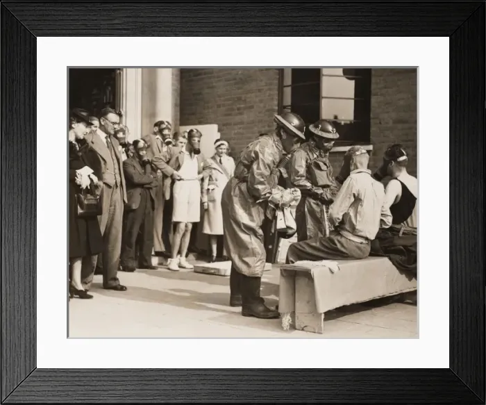 Framed Print : Mobile decontamination unit Framed Print : Mobile decontamination unit