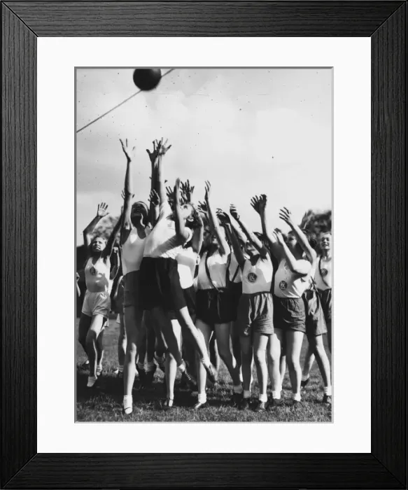 Framed Print : German sport lesson Framed Print : German sport lesson