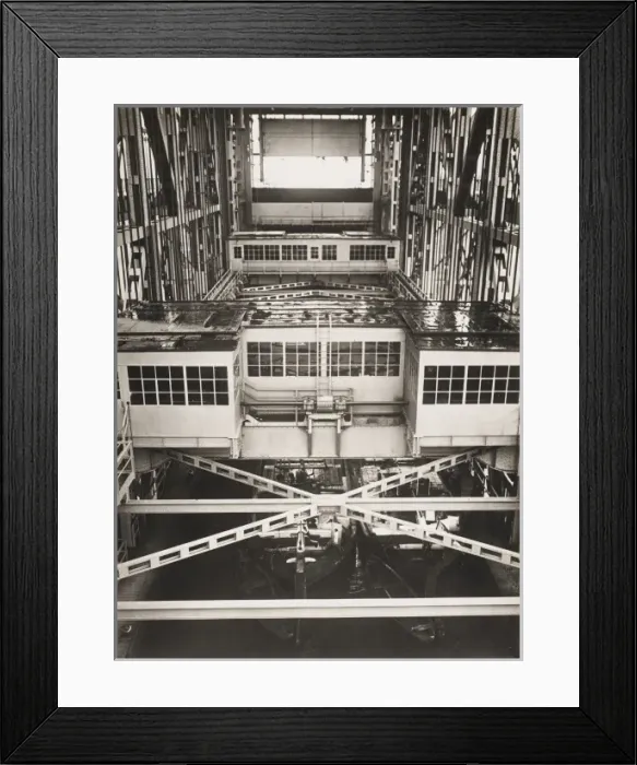 Framed Print : Niederfinow boat lift Framed Print : Niederfinow boat lift