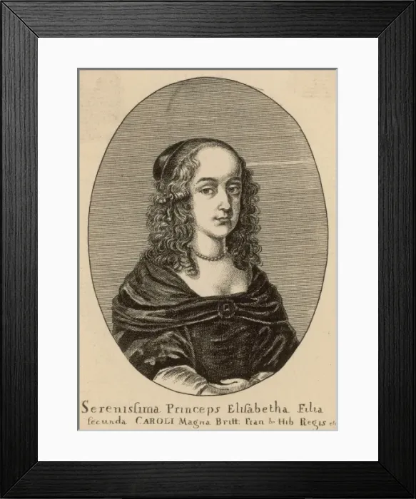 Framed Print : Princess Elizabeth Stuart Framed Print : Princess Elizabeth Stuart