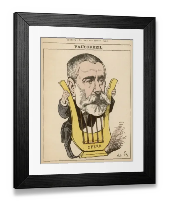 Framed Print : Auguste Vaucorbeil / Gill Framed Print : Auguste Vaucorbeil / Gill