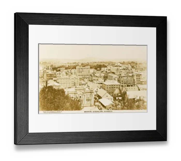 Framed Print : Brisbane, Queensland, Australia Framed Print : Brisbane, Queensland, Australia