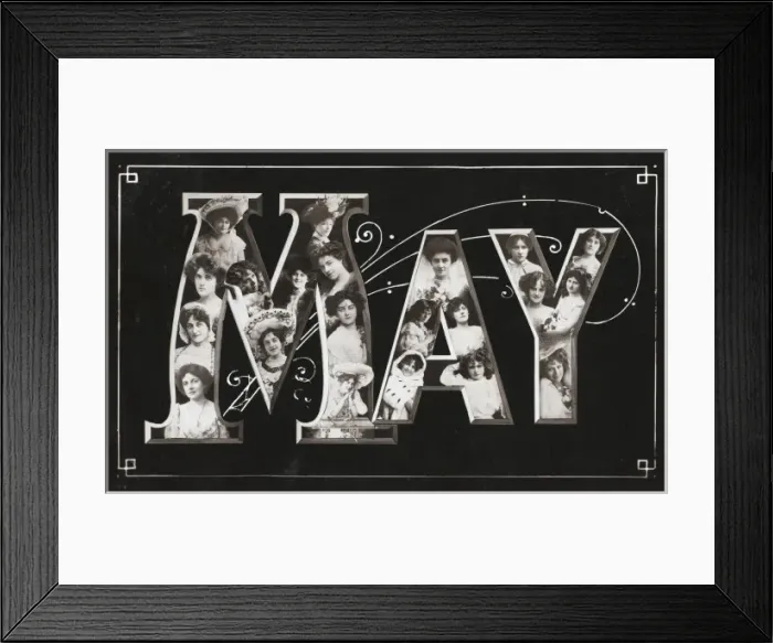 Framed Print : The Month of May Framed Print : The Month of May