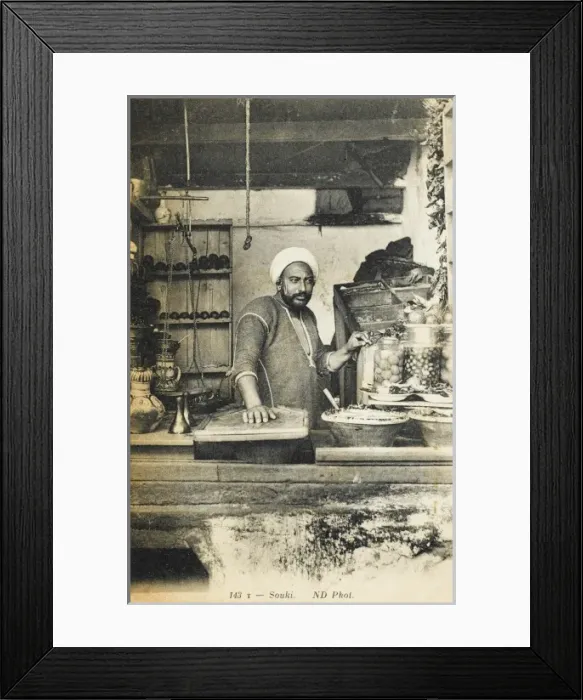 Framed Print : Tunisian grocer Framed Print : Tunisian grocer