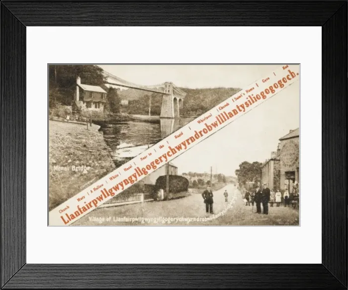 Framed Print : Llanfairpwllgwyngyllgogerychwyrn- drobwllllantysiliogogogoch Framed Print : Llanfairpwllgwyngyllgogerychwyrn- drobwllllantysiliogogogoch