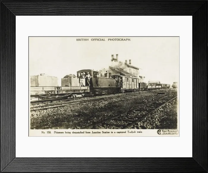 Framed Print : Turkish Prisoners being transported Framed Print : Turkish Prisoners being transported