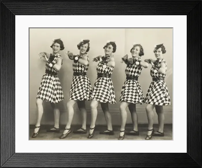 Framed Print : Five dancers Framed Print : Five dancers