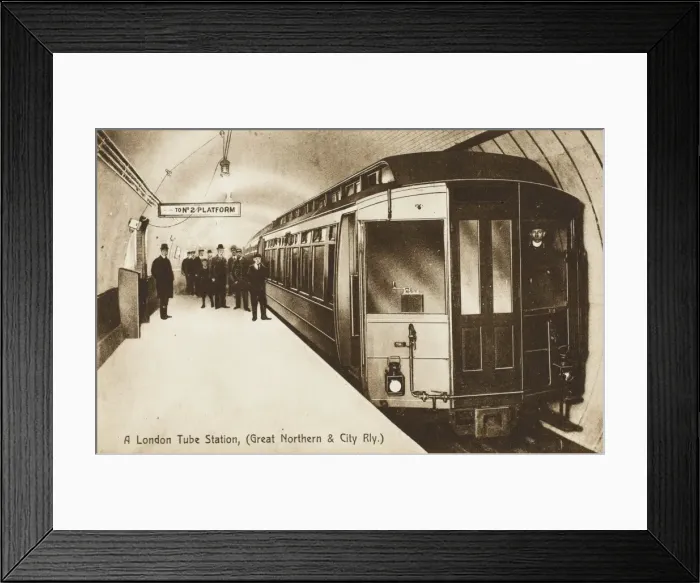 Framed Print : Great Northern and City Railway - London Framed Print : Great Northern and City Railway - London