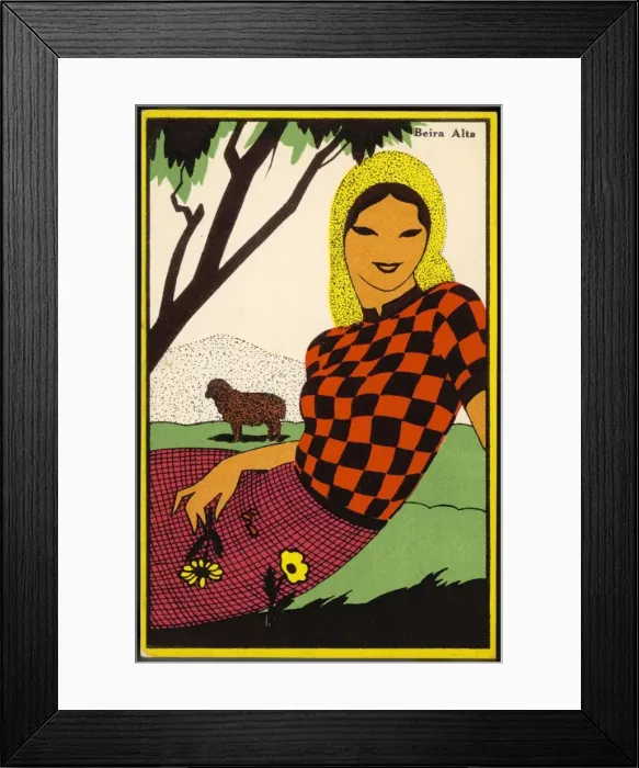 Framed Print : Woman from North Central Portugal Framed Print : Woman from North Central Portugal