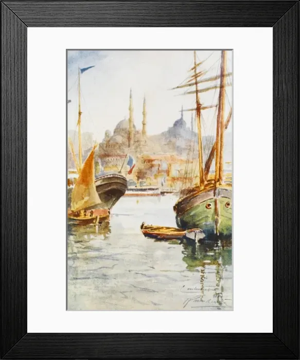 Framed Print : View across the Golden Horn Framed Print : View across the Golden Horn